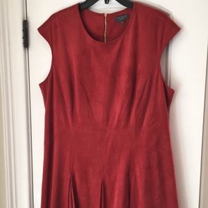 The Limited faux leather dress, 0X